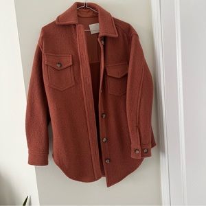 Aritzia Ganna Shirt Jacket women’s XXS in perfect condition